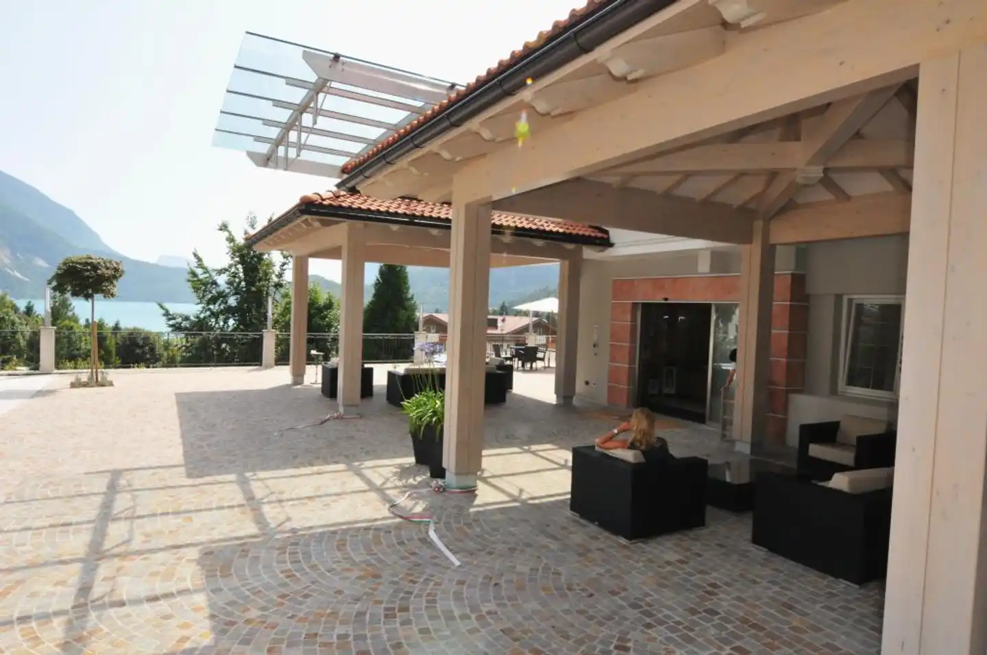 Alpenresort Belvedere Wellness & Beauty Terrasse