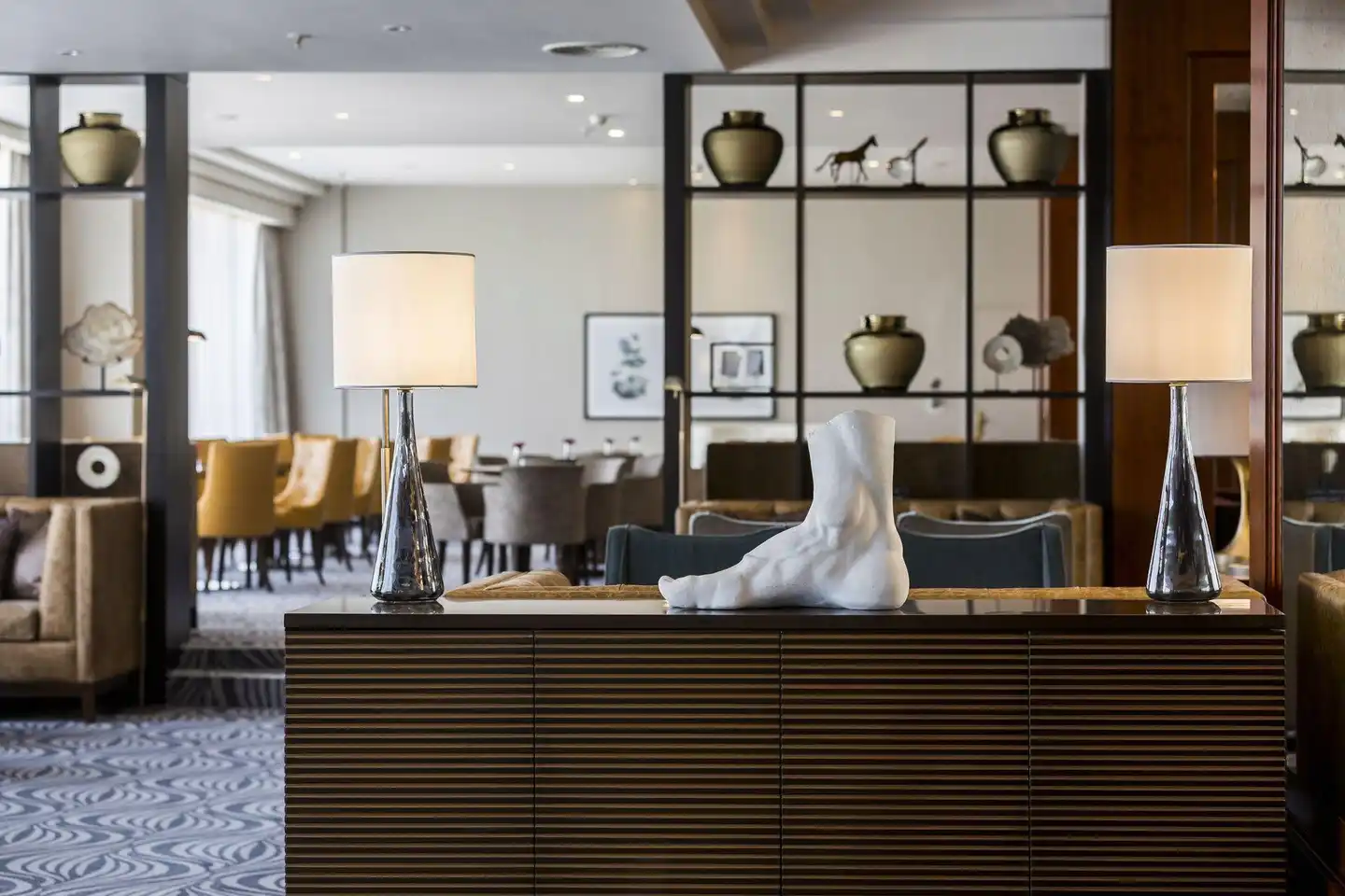 Grand Hotel Prague Towers Lobby