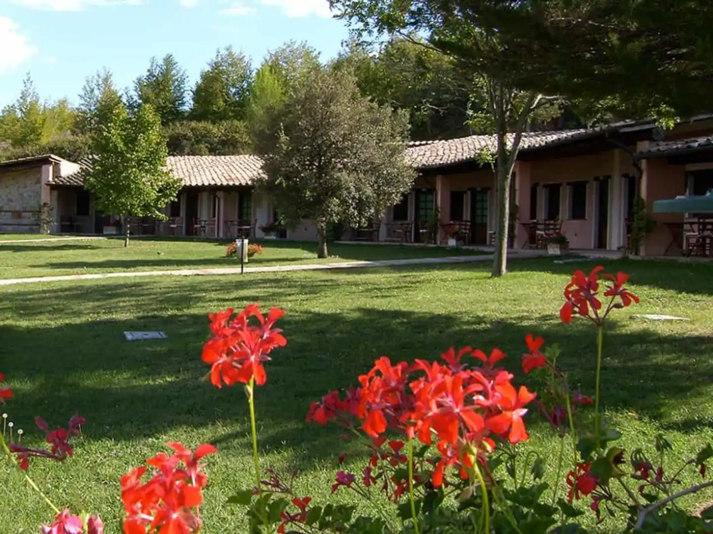 Il Poggio dei Pettirossi Garten