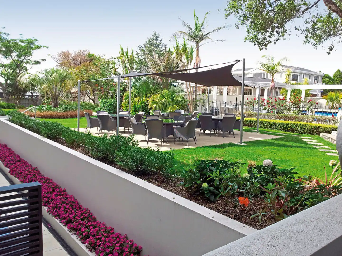 The Devon Hotel New Plymouth Garten