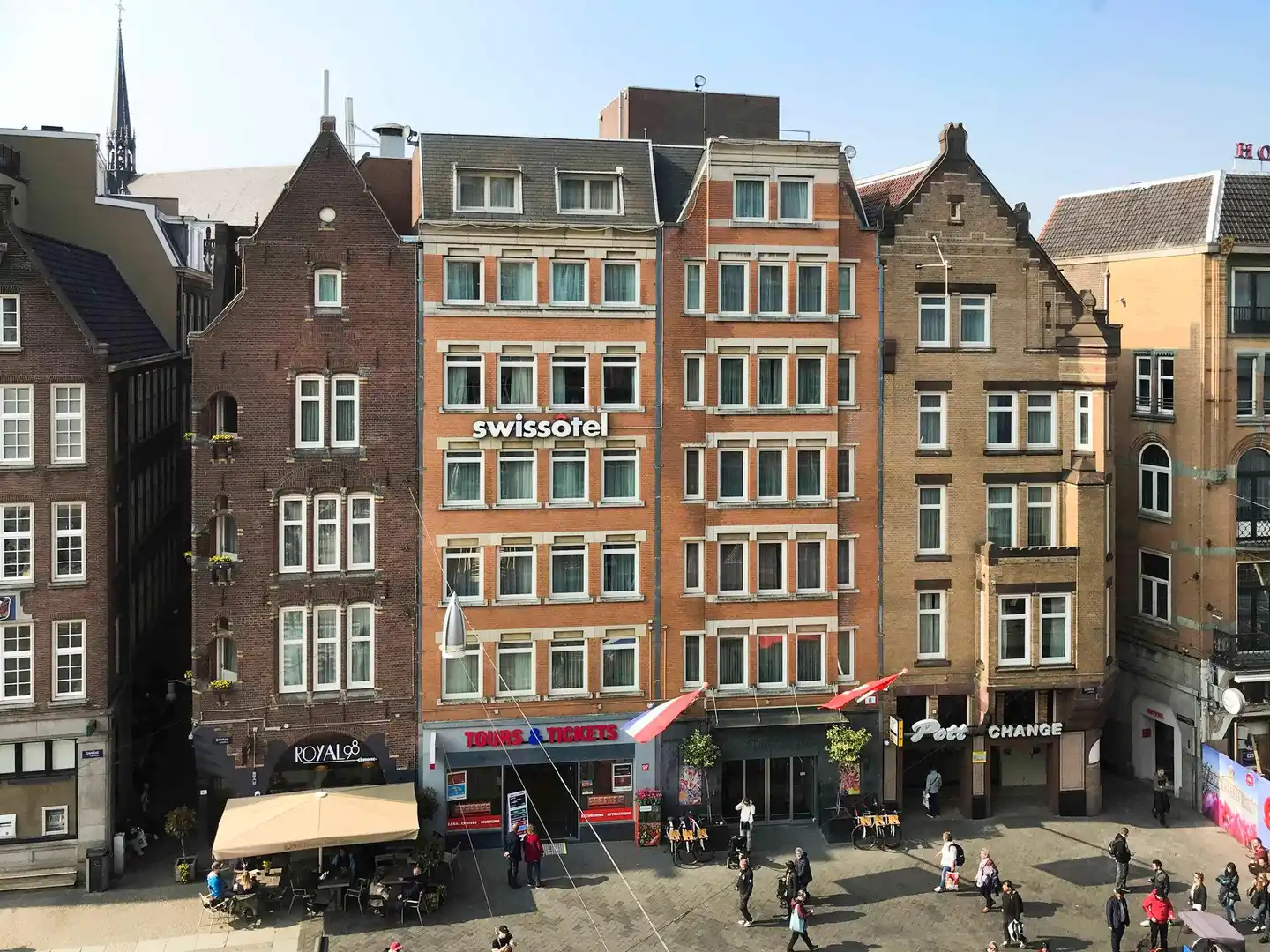 Swissôtel Amsterdam Aussenansicht