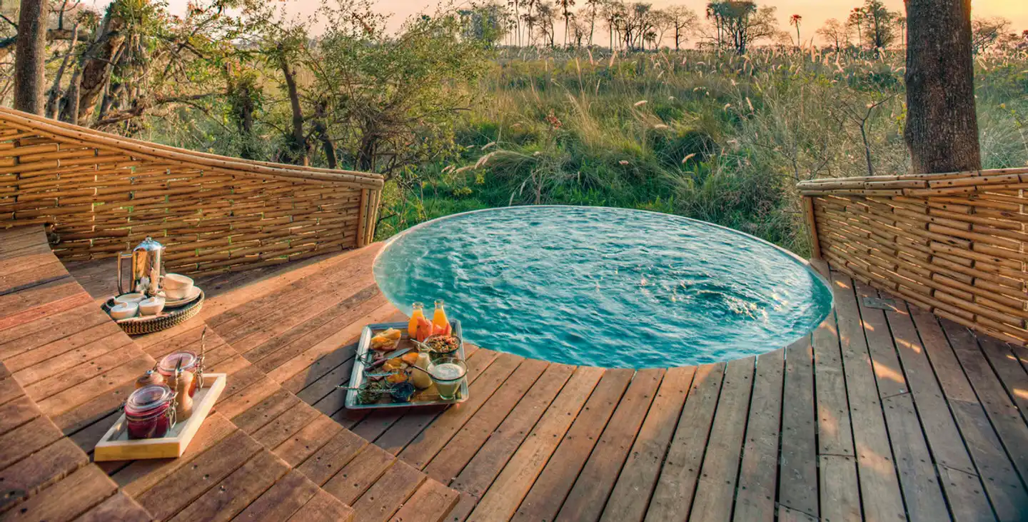 andBeyond Sandibe Okavango Safari Lodge Pool
