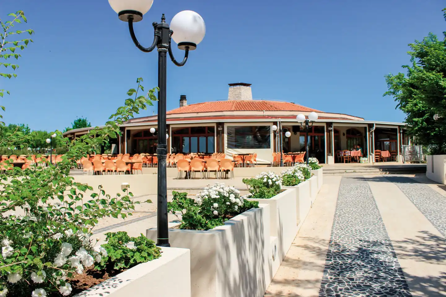 Camping Bi Village (by Albatross) Terrasse