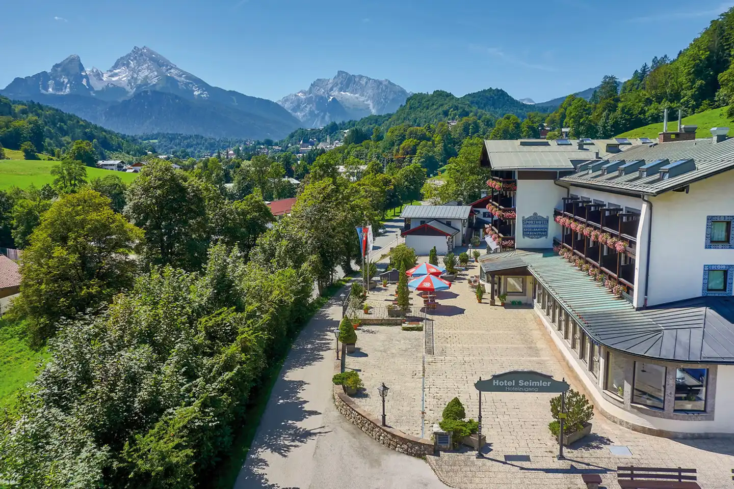 Alpen Hotel Seimler Landschaft