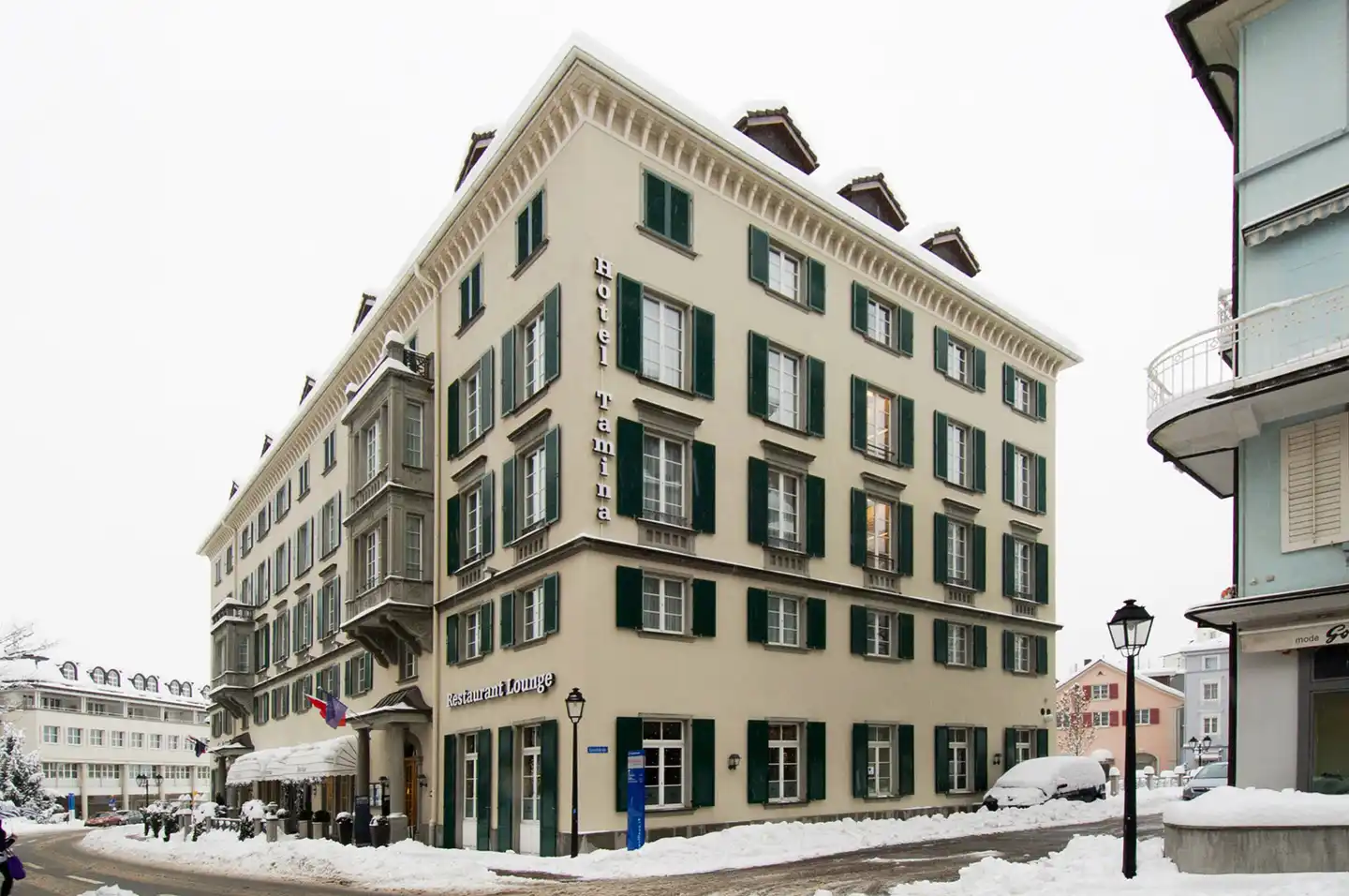 Sorell Hotel Tamina Aussenansicht