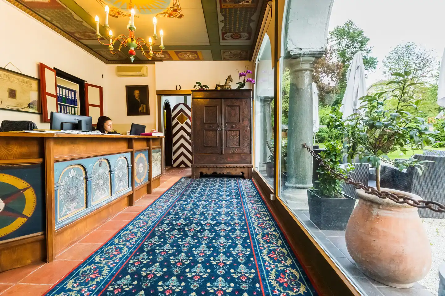 Schloß Leonstain Lobby
