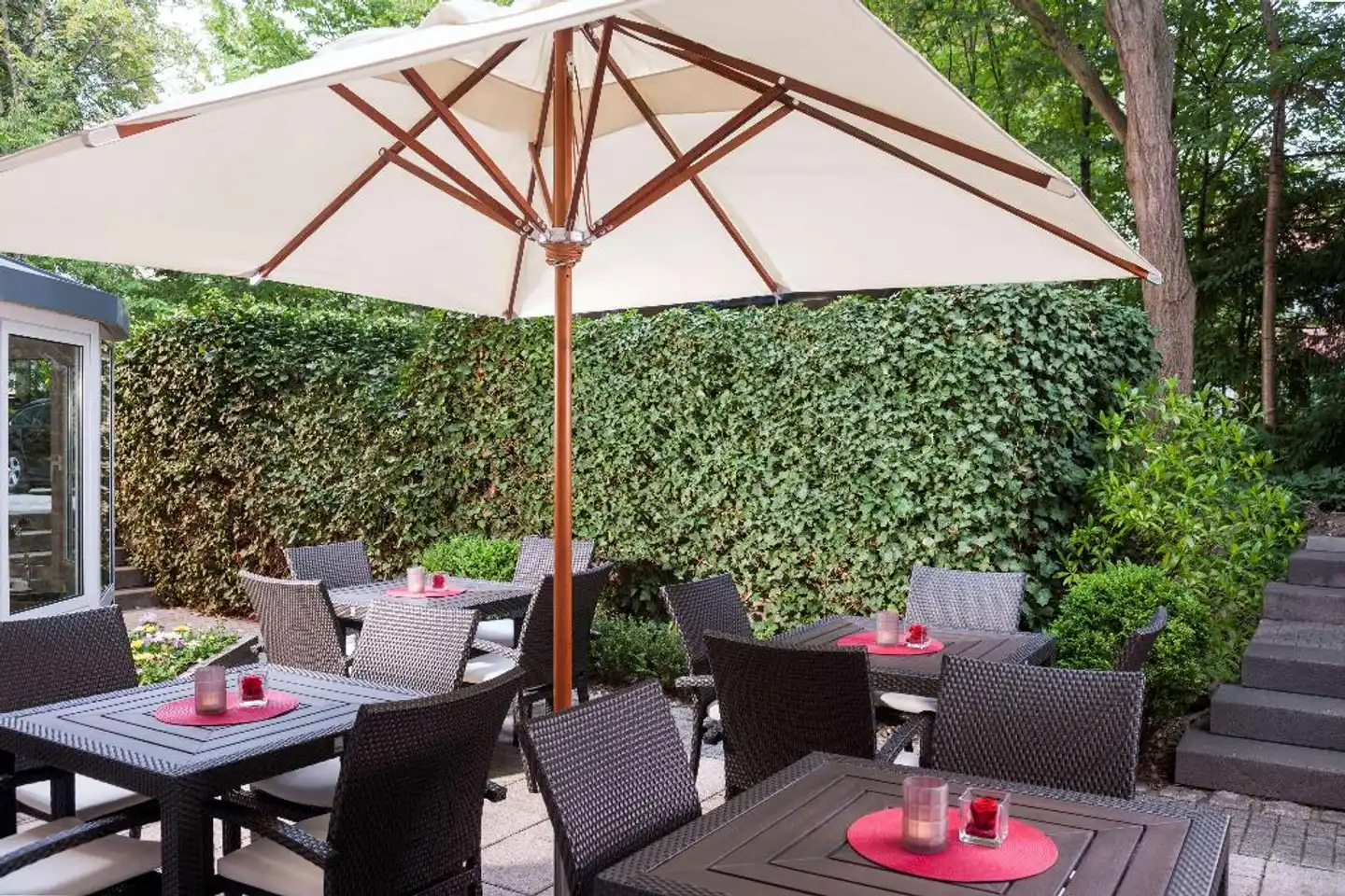 Villa Hotel Frankfurt by MZ Hotel Collection Terrasse