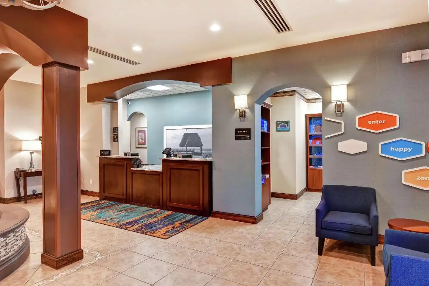 Hampton Inn West Palm Beach Florida Turnpike Lobby