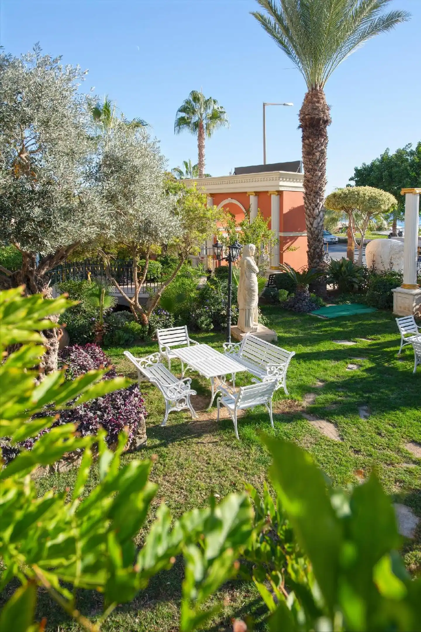 Antique Roman Palace Garten
