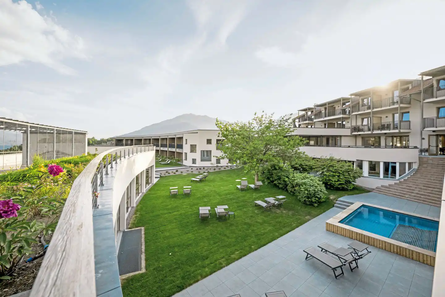 Das Mühlwald Quality Time Family Resort Aussenansicht