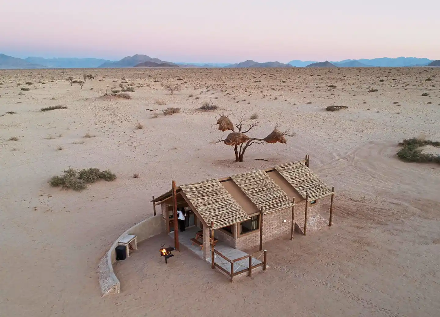 Desert Camp Landschaft