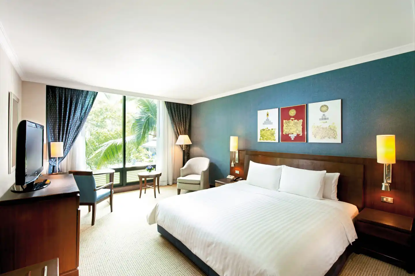 Hyatt Regency Bangkok Suvarnabhumi Airport Hotel Wohnbeispiel