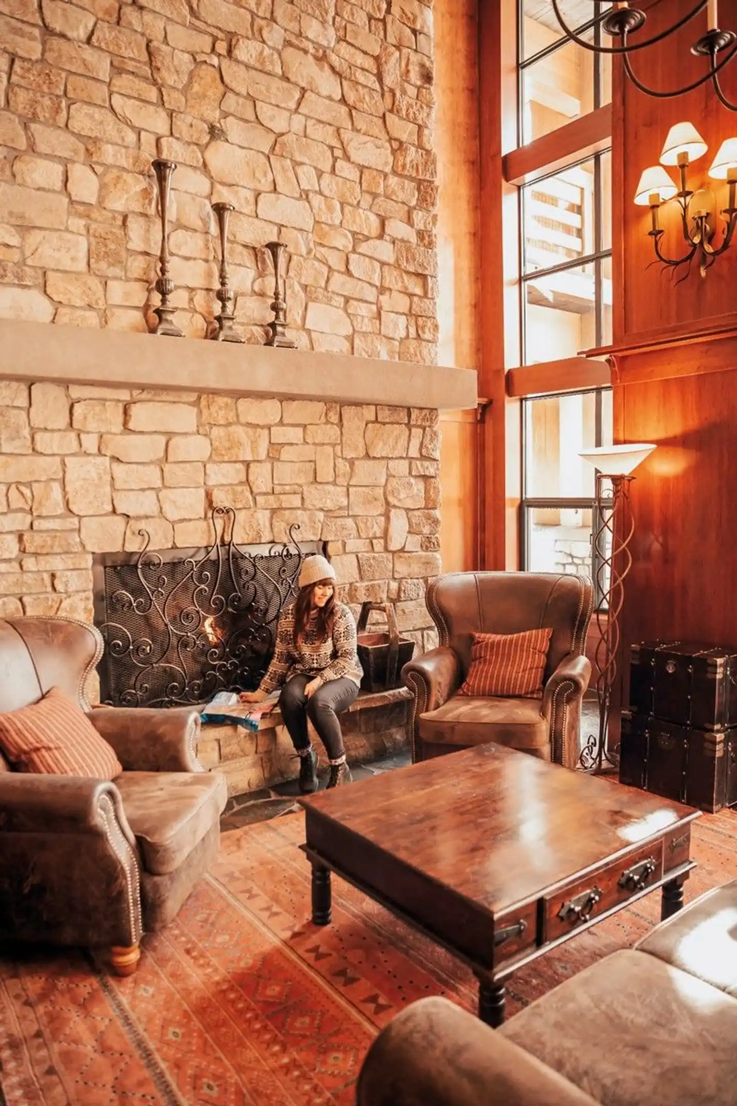 The Village Lodge Mammoth Lakes Lobby