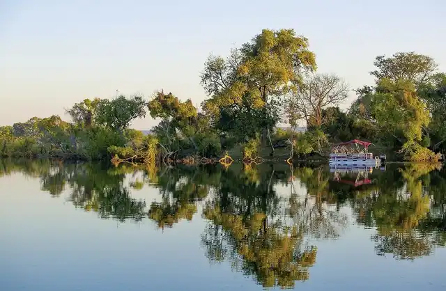 Thorntree River Lodge Landschaft
