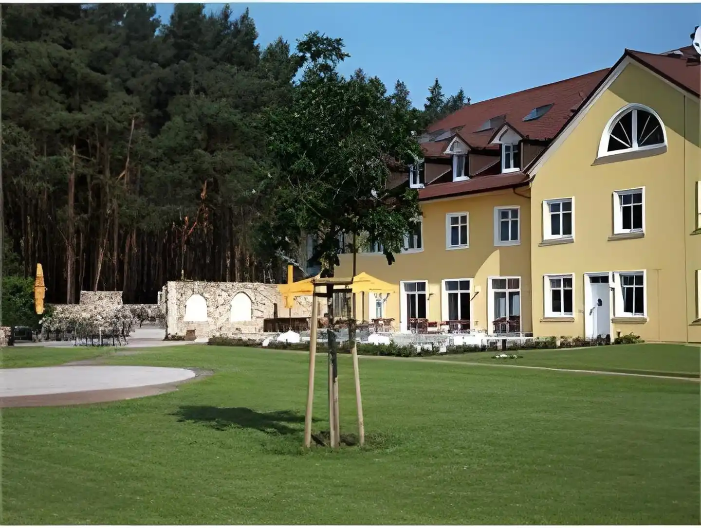 Ferien Hotel Fläming Garten