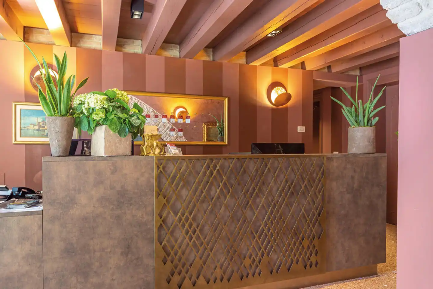 Hotel Tiziano Lobby