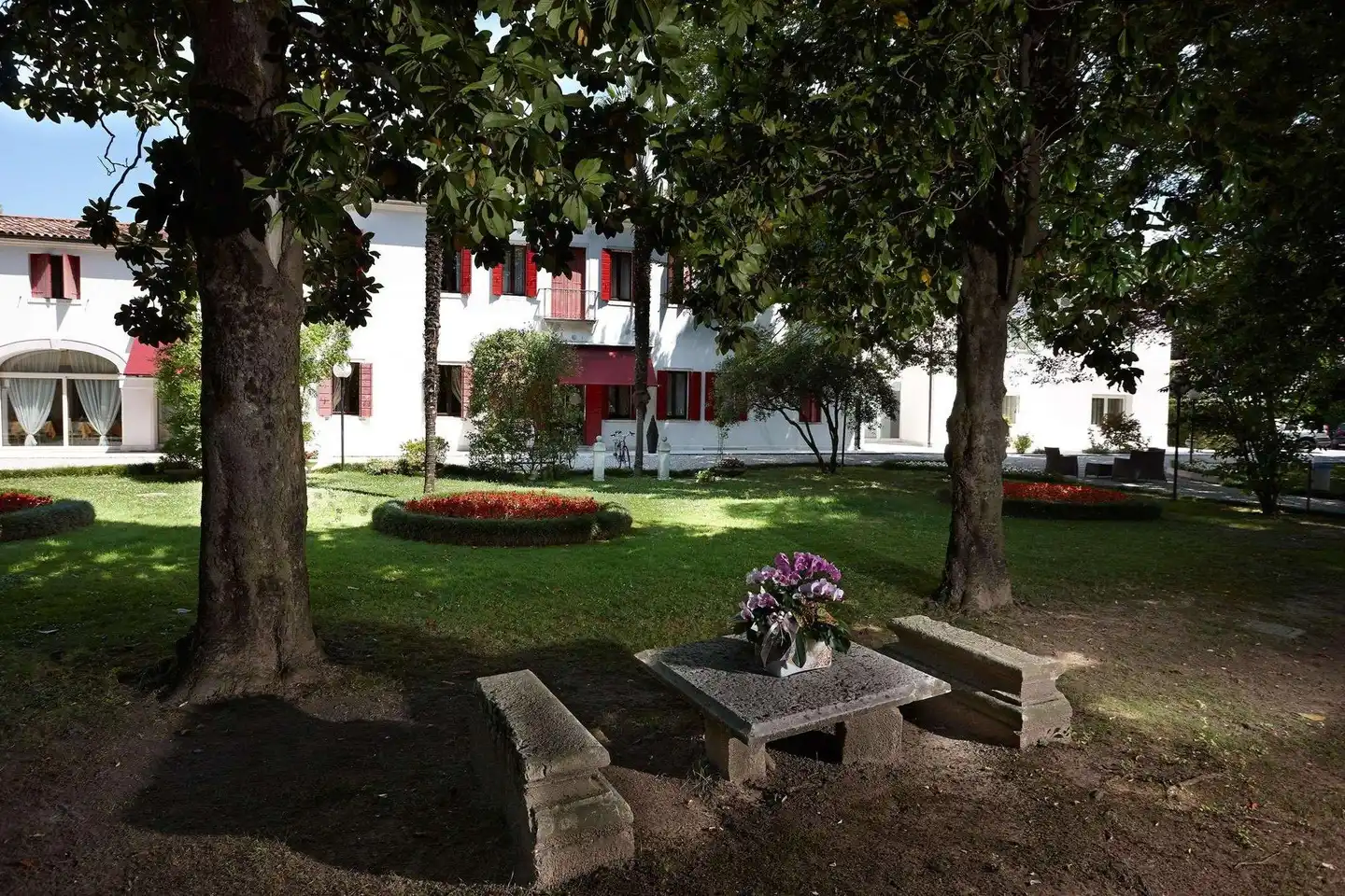 Hotel Villa Patriarca Garten
