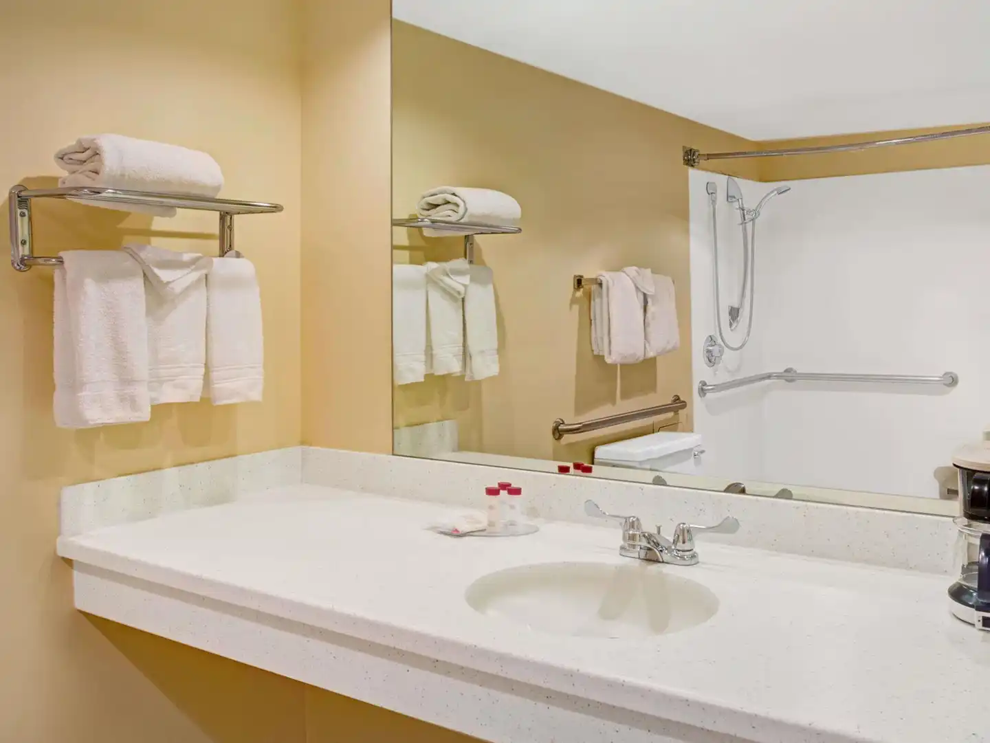 Ramada by Wyndham Englewood Hotel & Suites Badezimmer