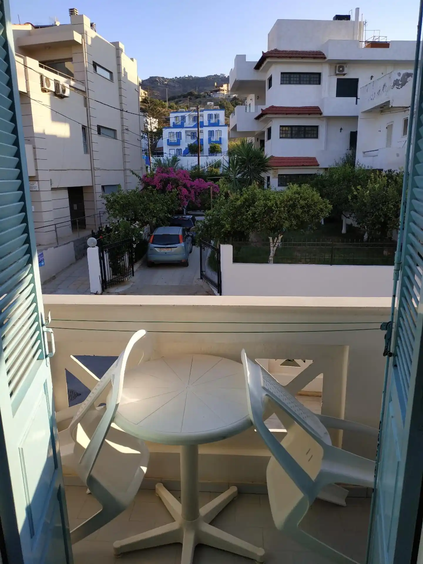 Renia Hotel-Apartments Terrasse