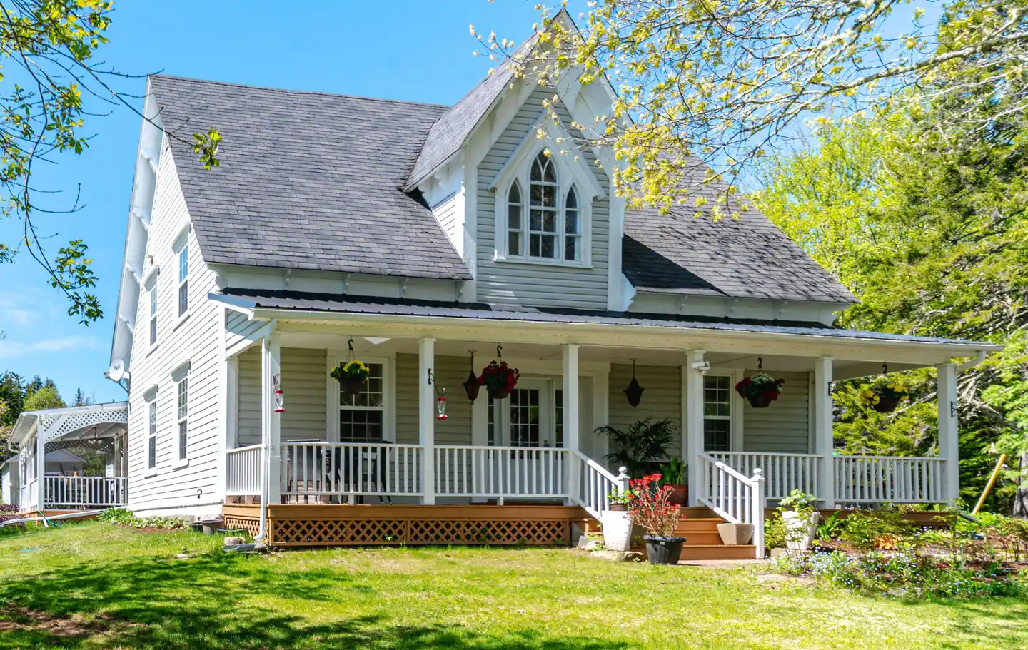 Innisfree BED & Breakfast Hopewell Rocks Terrasse