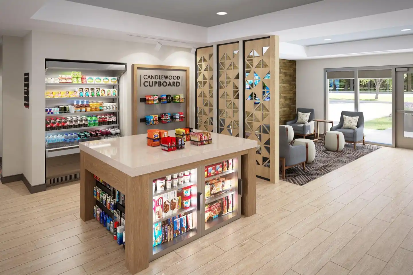 Hawthorn Suites by Wyndham DFW Airport North Lobby