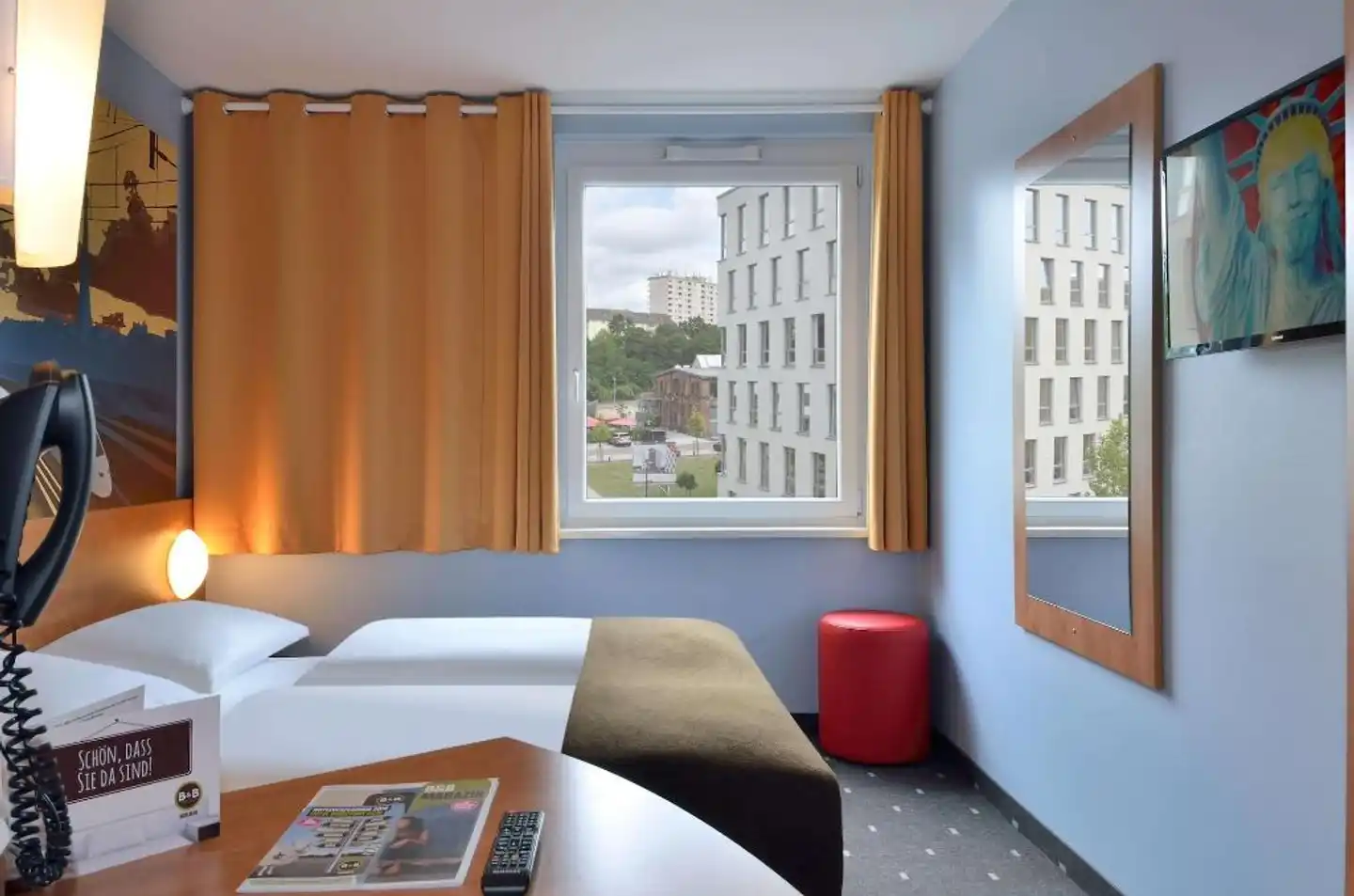 B&B Saarbrücken Hauptbahnhof Wohnbeispiel