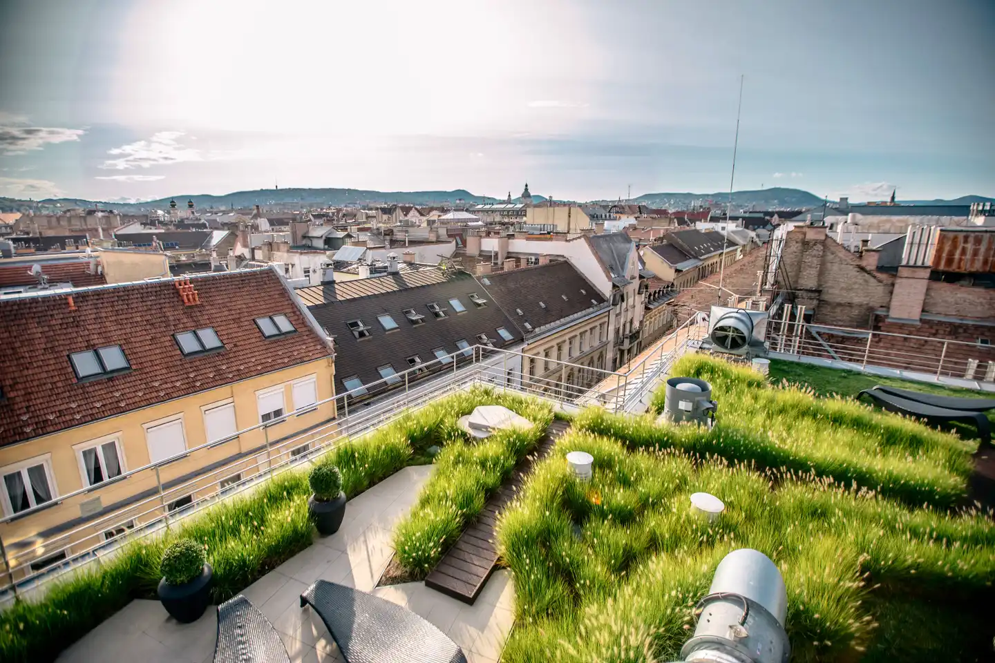 Continental Hotel Budapest Landschaft
