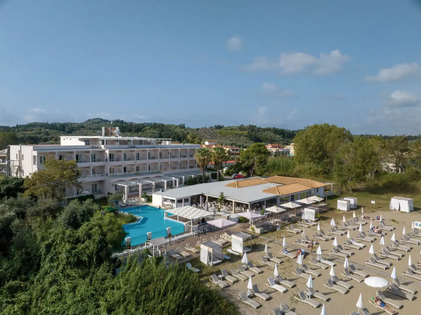 Cavomarina Beach Aussenansicht