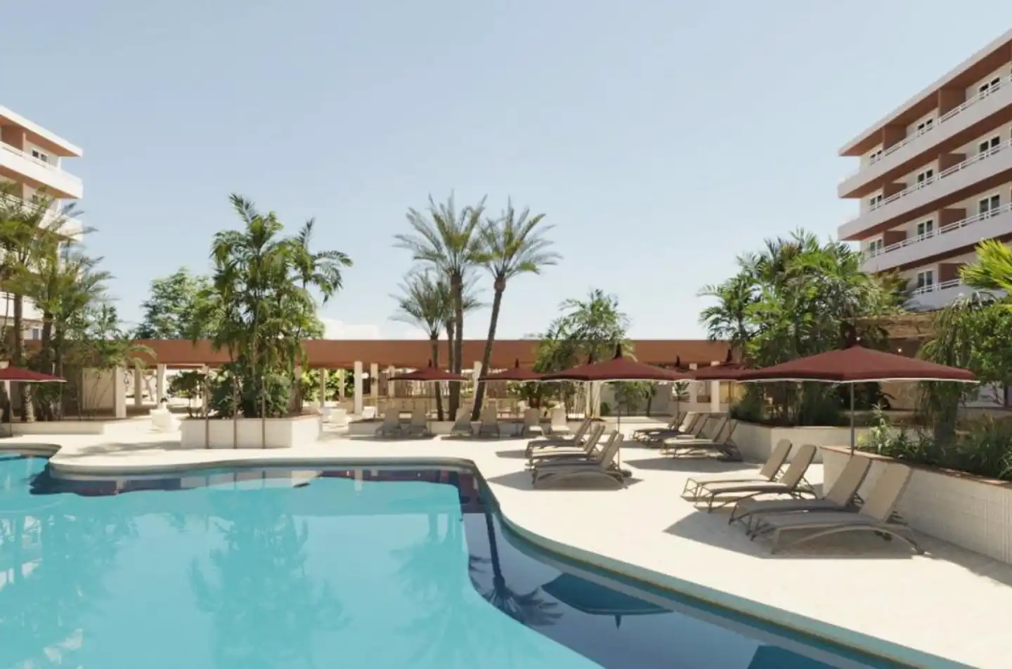 tent Calvia Beach Pool