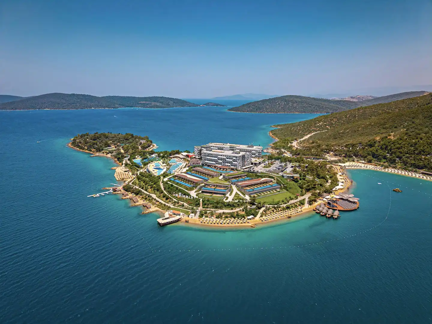 La Blanche Island Bodrum Aussenansicht