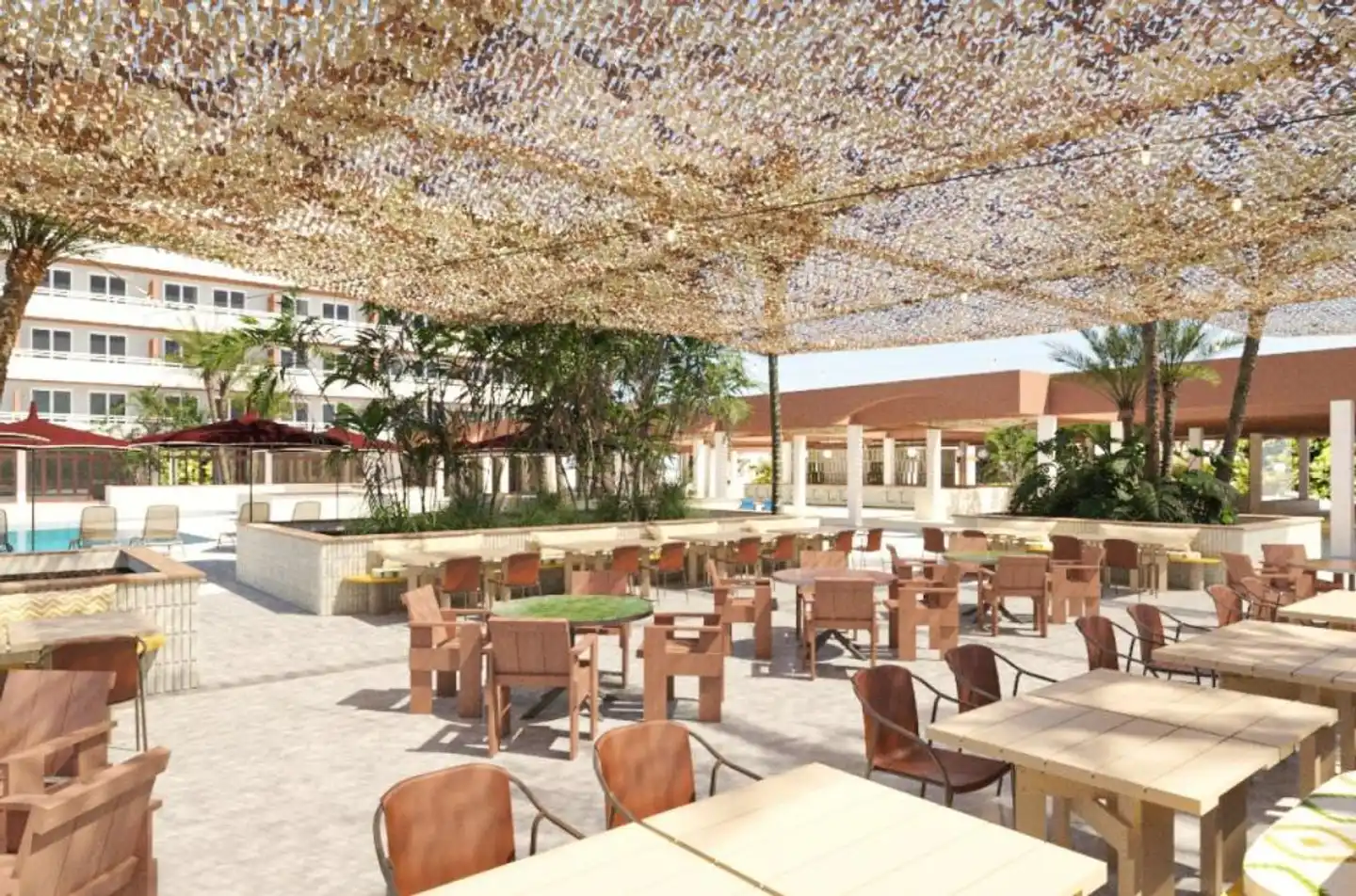 tent Calvia Beach Restaurant