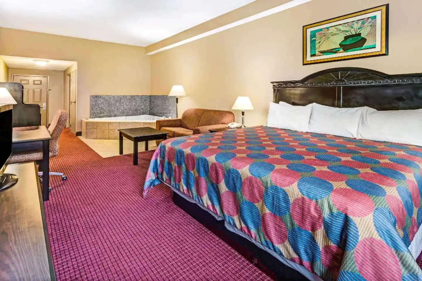 Days Inn & Suites by Wyndham Jeffersonville IN Wohnbeispiel
