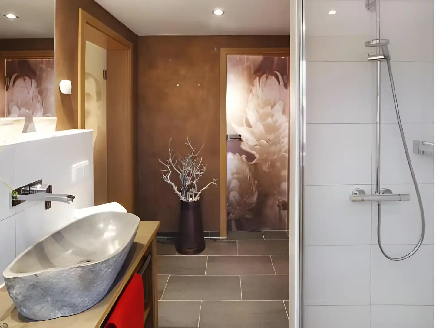 Brauereigasthof Schäffler Badezimmer