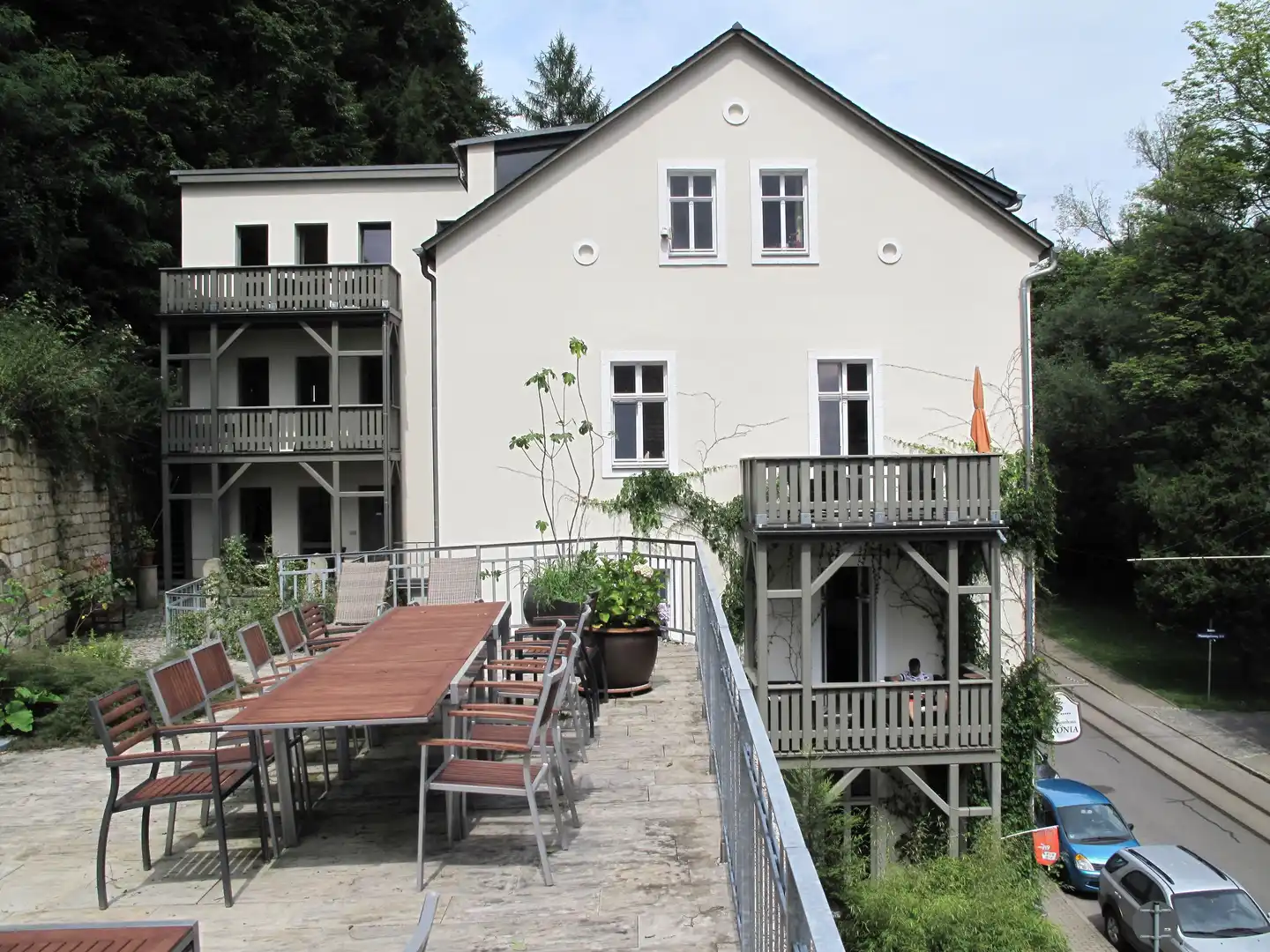 Saxonia Aussenansicht