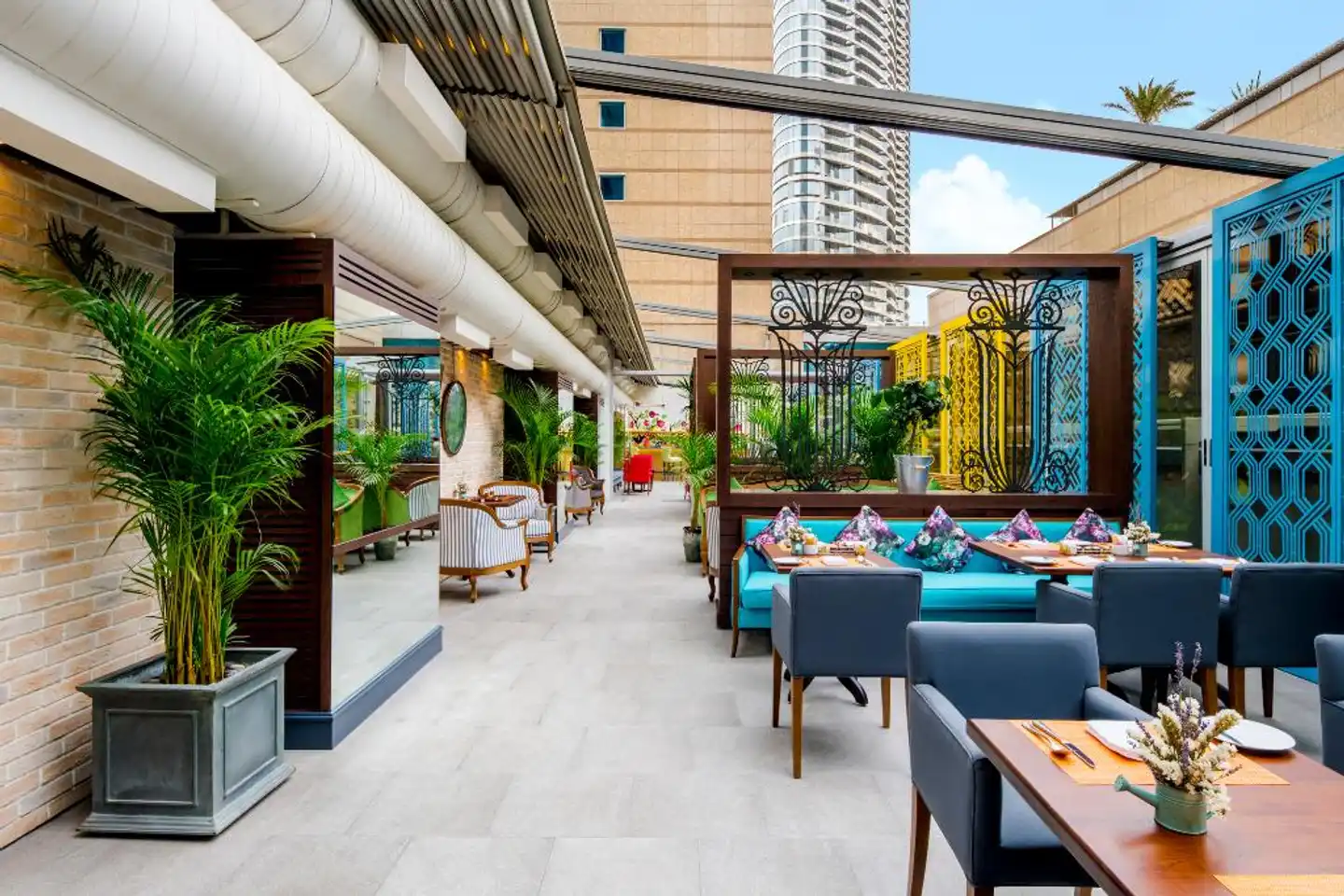 Sofitel Dubai Downtown Hotel Terrasse
