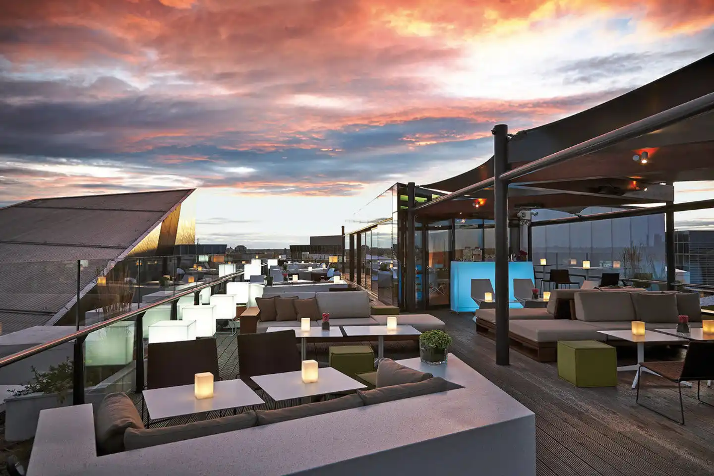 Anantara The Marker Dublin Terrasse