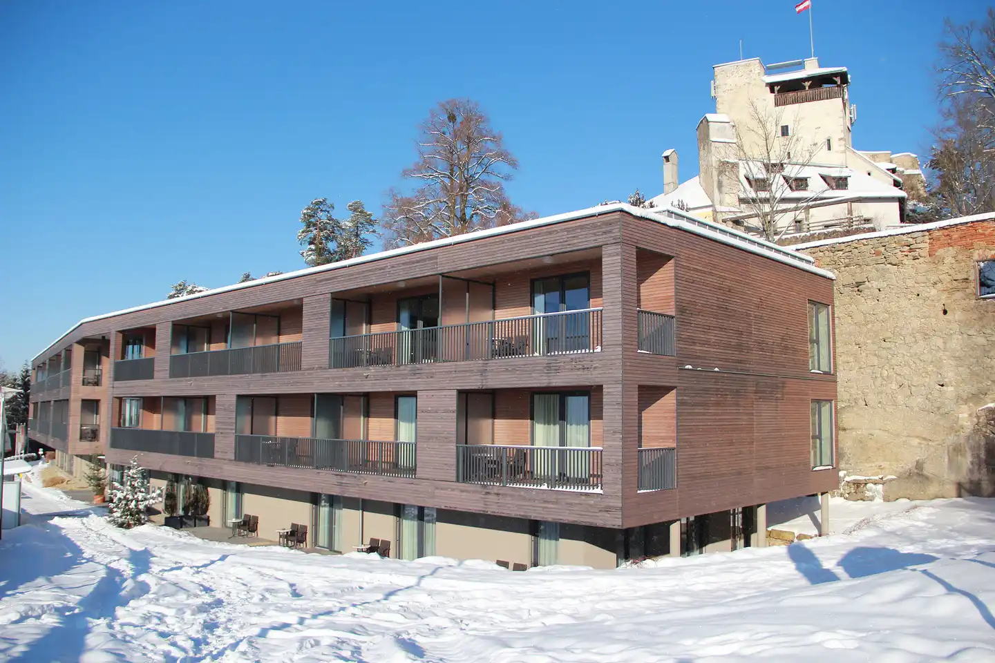 Schatz Kammer Burg Kreuzen Aussenansicht