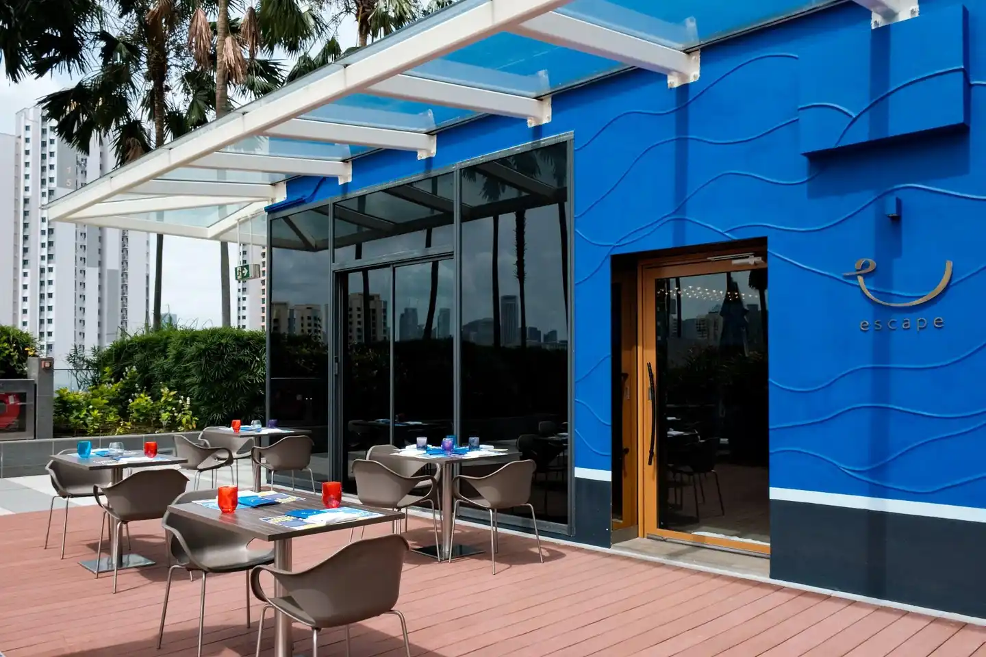 One Farrer Hotel & Spa Terrasse