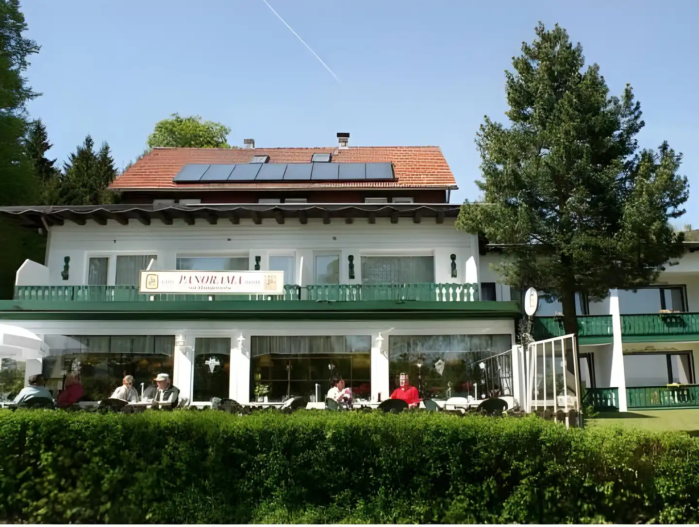 Hotel und Cafe Panorama Aussenansicht