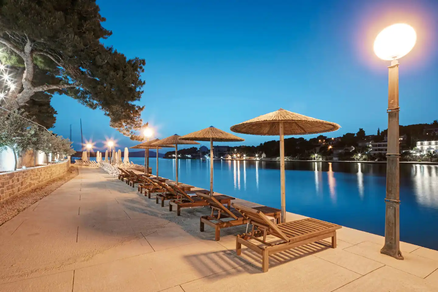 Milna Osam - Adults only Terrasse