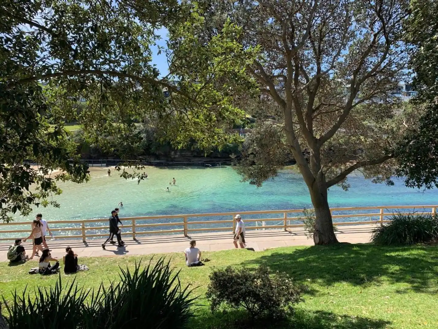 Little Coogee Hotel Garten