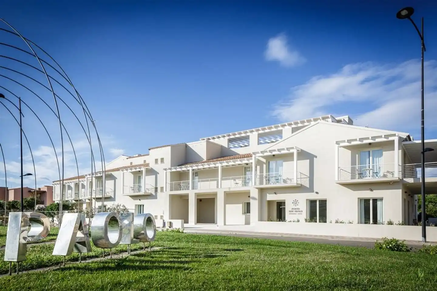 Hotel Residence Porto San Paolo Aussenansicht