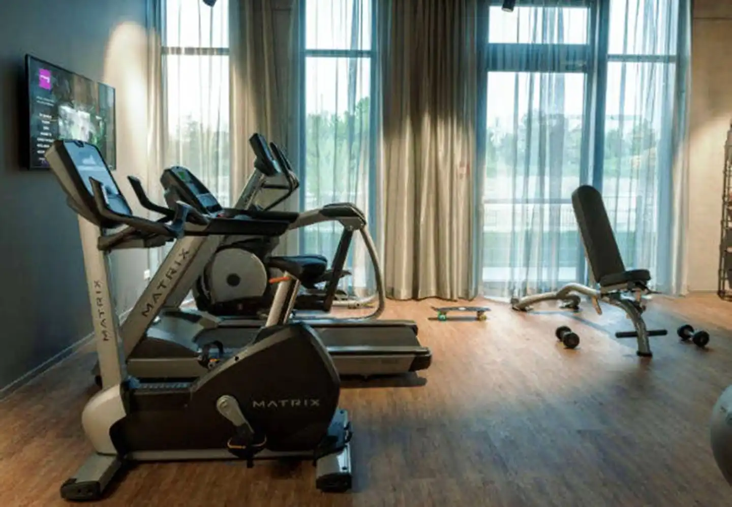 Moxy Frankfurt Airport Sport und Entertainment