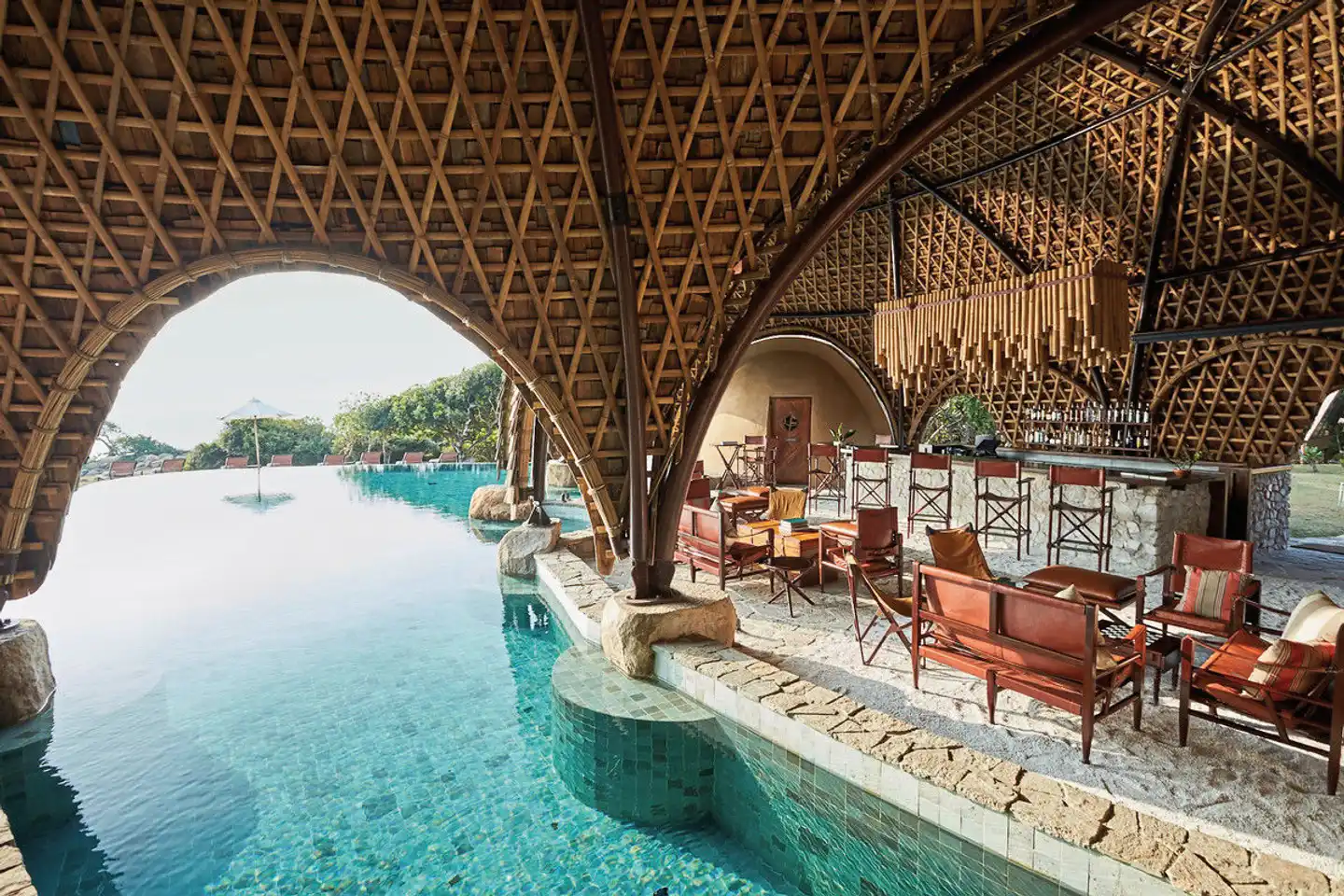 Wild Coast Tented Lodge Hallenbad