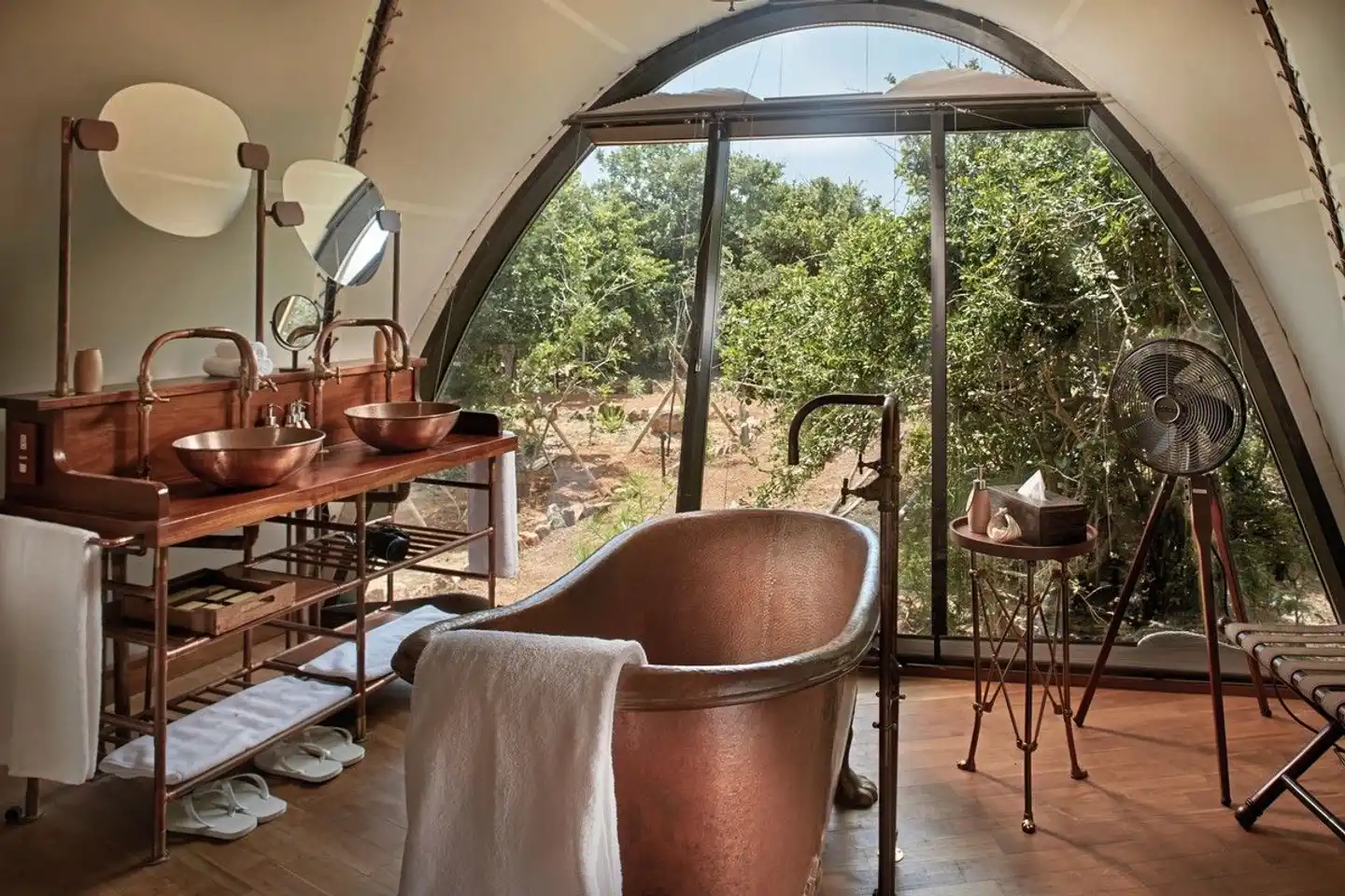 Wild Coast Tented Lodge Lobby