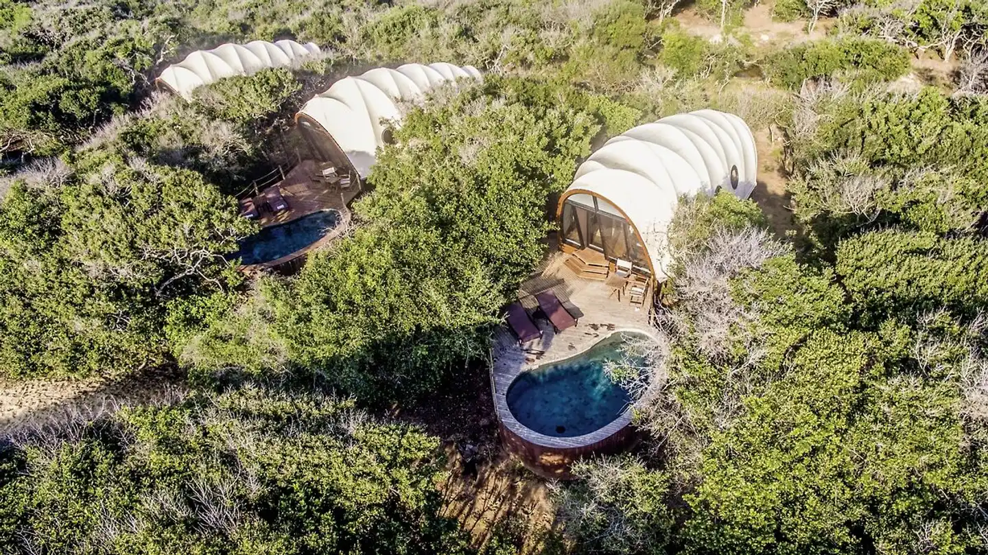 Wild Coast Tented Lodge Aussenansicht