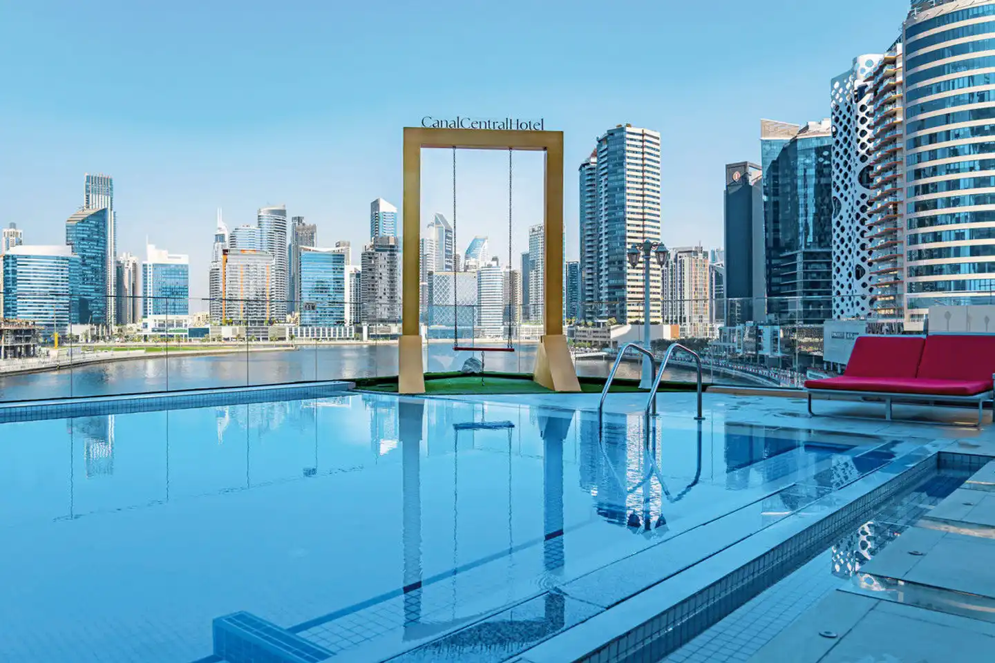 Canal Central Hotel Business Bay Pool