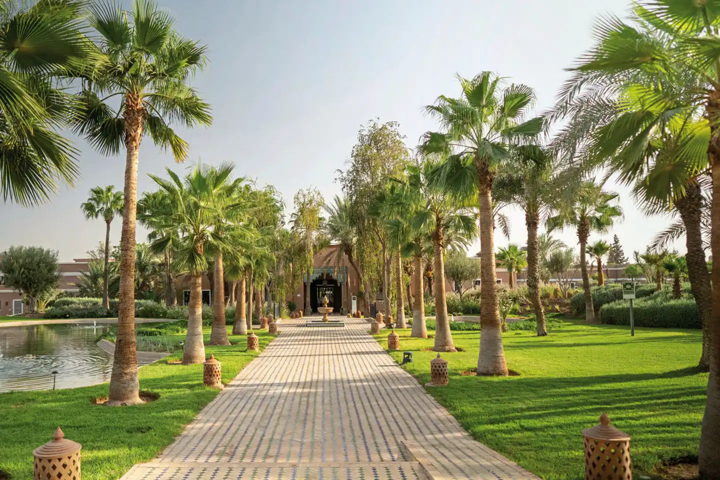 Sol Oasis Marrakech Garten