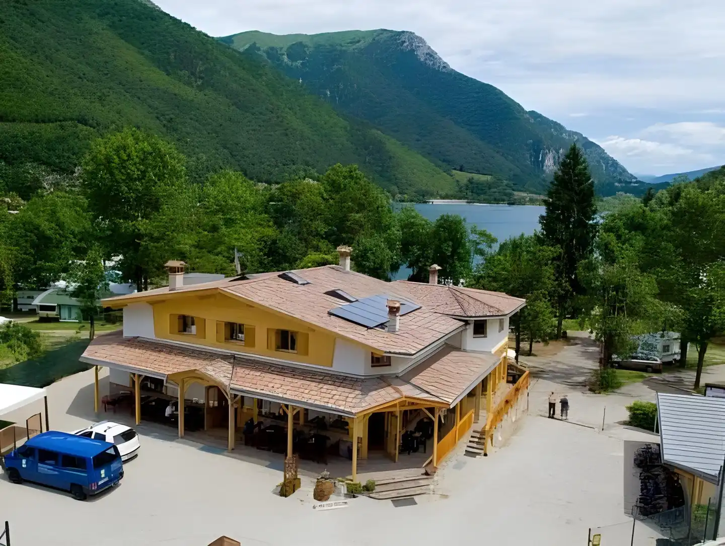 Camping Al Lago Aussenansicht
