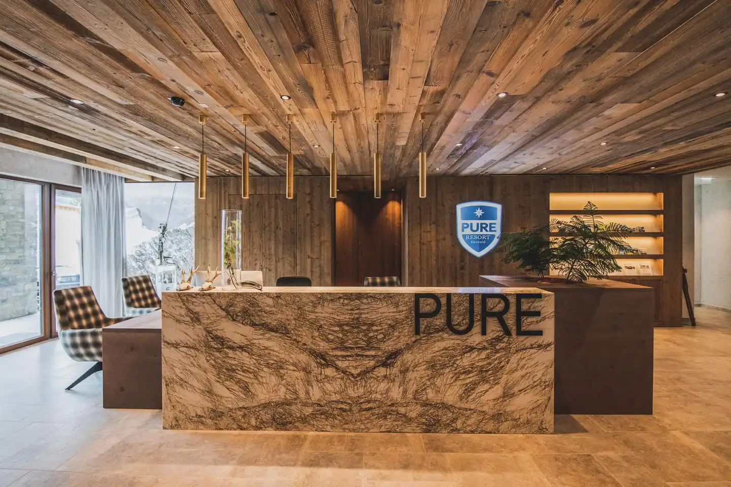 PURE Resort Ehrwald Lobby